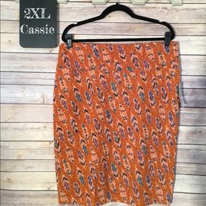 LuLaRoe Skirts - ❤️NWT LuLaRoe 2XL Cassie Skirt❤️ LuLaRoe Skirts - ❤️NWT LuLaRoe 2XL Cassie Skirt❤️
